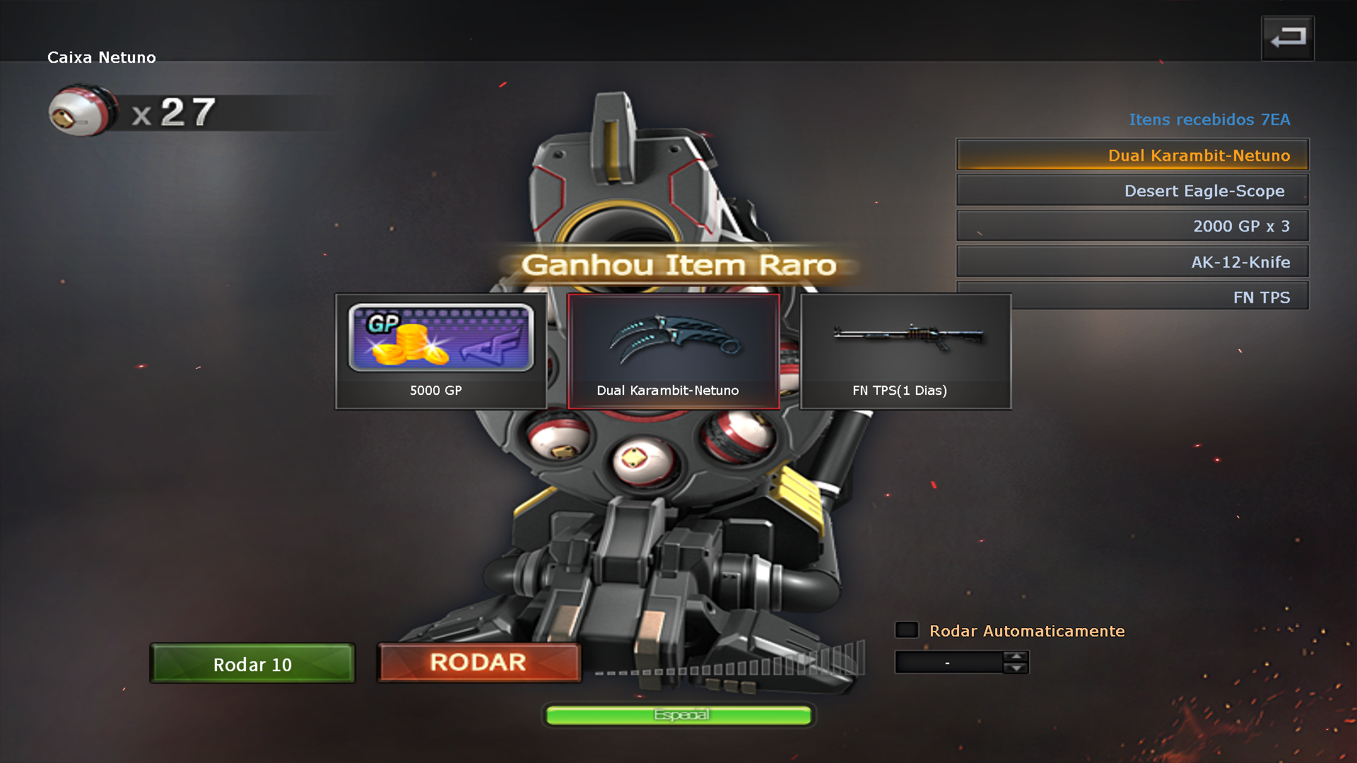 Dual Karambit-Netuno